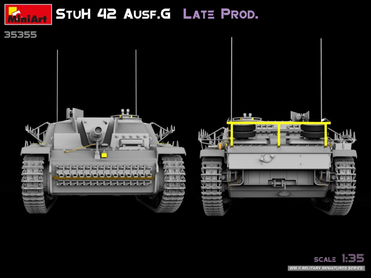 MiniArt 35355 StuH 42 Ausf. G TARD PROD 1/35 – Bild 5