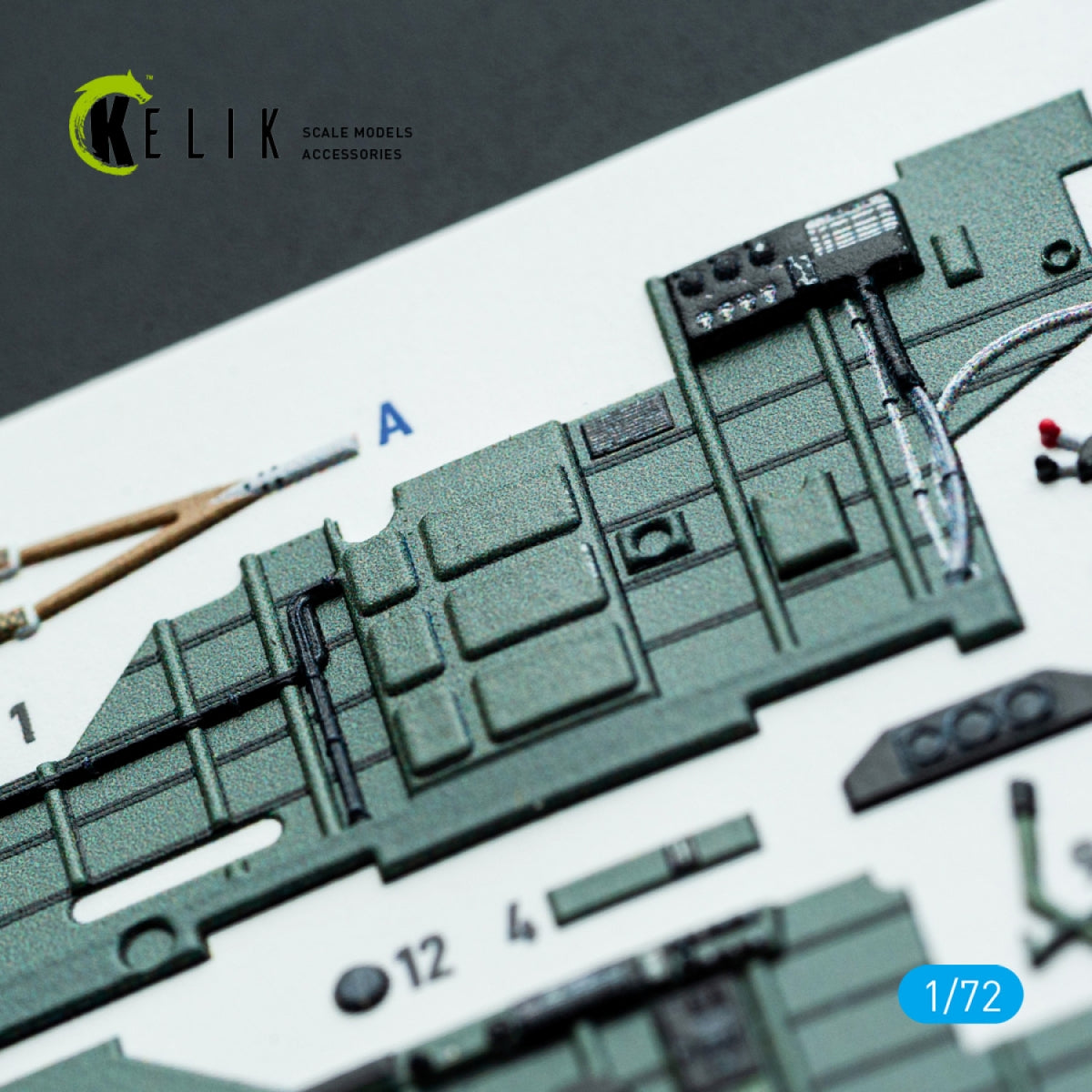 Kelik K72210 Bristol Blenheim Mk.IV - interior 3D decals for Airfix kit 1/72