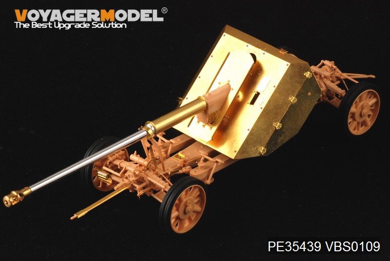 Maquette Voyager PE35439, canon antiaérien allemand de 88 cm Panzerjägerkanone PaK43 (Seconde Guerre mondiale) pour Trumpeter 02308, échelle 1/35 – immagine 2