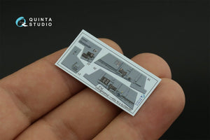 Intérieur imprimé en 3D et coloré sur papier décalcomanie Quinta Studio QD48278 F/A-18A++ (HobbyBoss) 1/48 – image 7