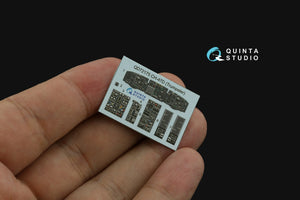 Intérieur coloré imprimé en 3D sur papier décalcomanie Quinta Studio QD72175 CH-47D (Trumpeter) 1/72  – immagine 3