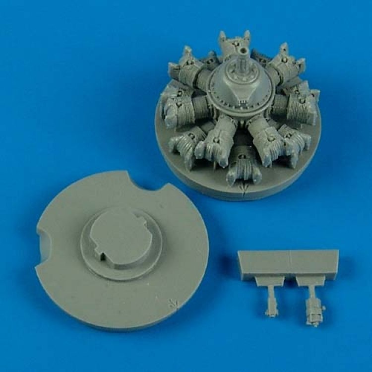 Moteur Quickboost QB48524 TBF/TBM Avenger Academy / Italeri 1/48