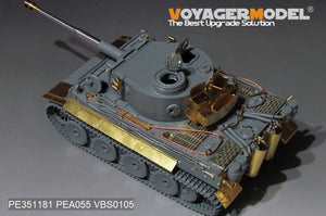 Maquette Voyager PE351181 Char Tiger I allemand de la Seconde Guerre mondiale, première production (pour Border BT-010) 1/35 – Bild 14