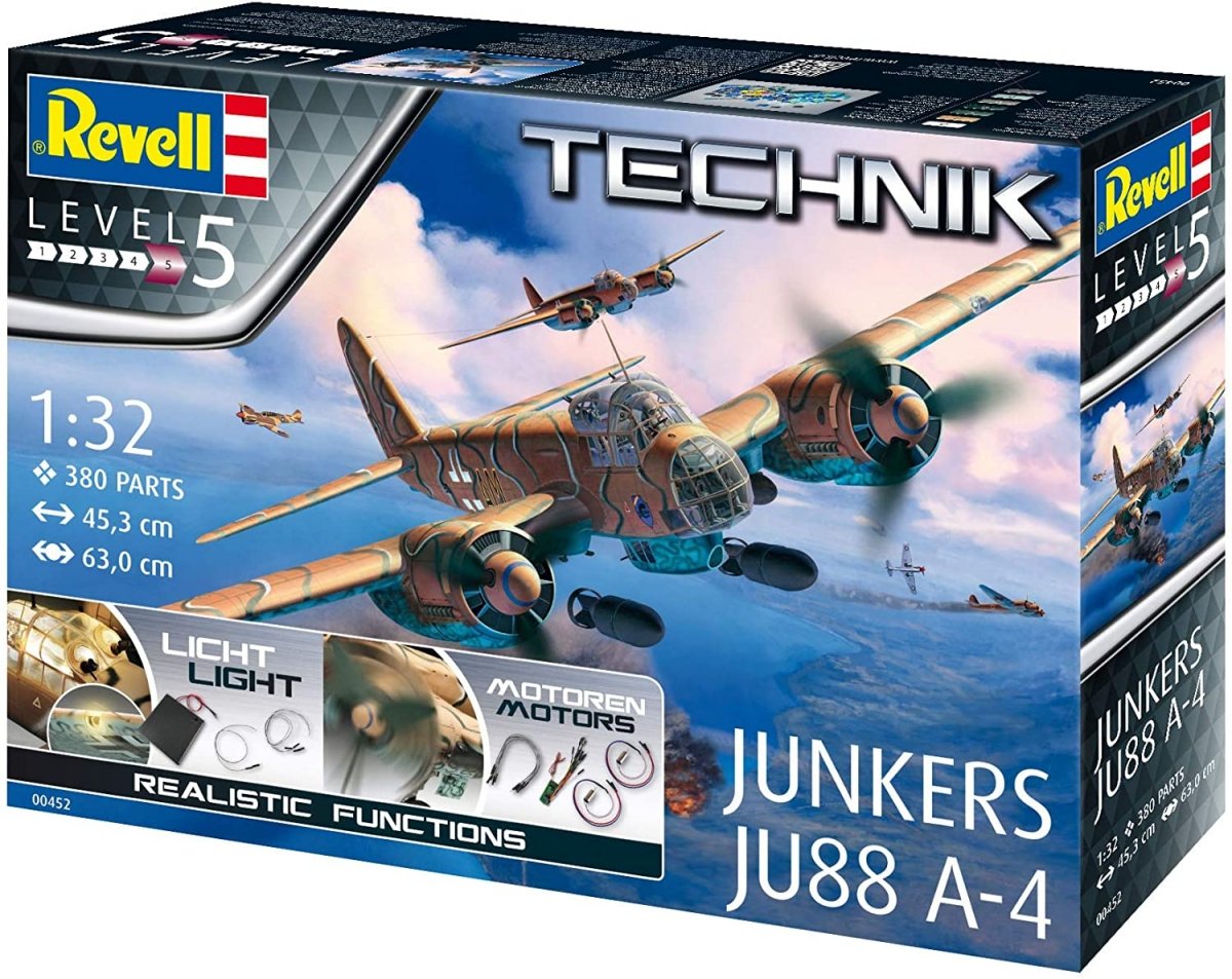 Revell 00452 Junkers Ju88 A-4 Technik 1/32  – imagen 2
