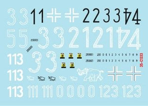 Star Decals 35-C1333 Tiger I. sPzAbt 502 n° 1. Tigres de première génération (1942-43). Échelle 1/35 – Bild 2