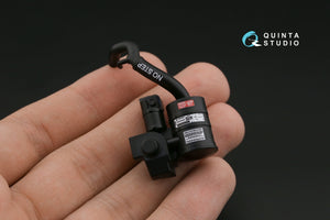 Intérieur imprimé en 3D et coloré sur papier décalcomanie Quinta Studio QD24004 Hummer H1 (MENG) 1/24 – image 10