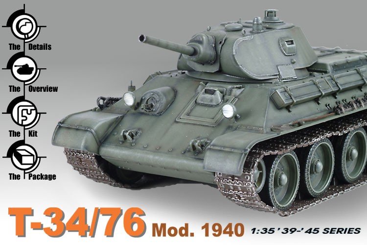 Dragon 6092 T-34/76 - Version 1940 (1/35) – Bild 2