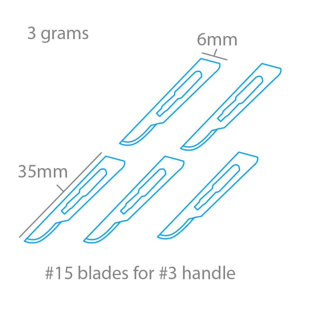 Modelcraft PKN9275 Blades #15 x 5 – zdjęcie 2