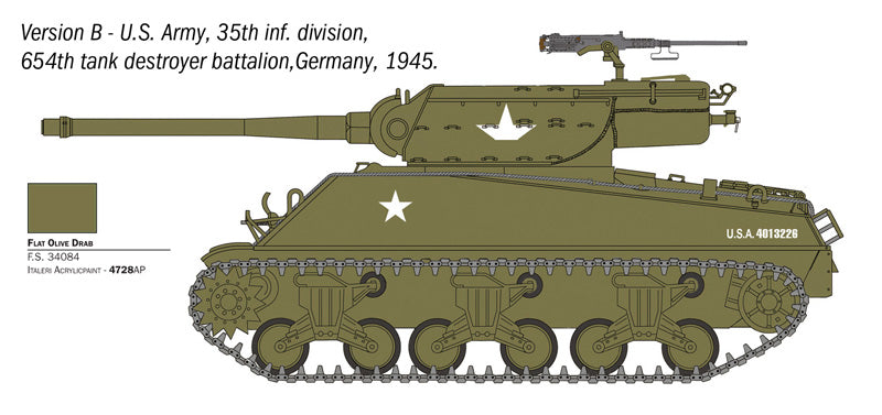 Italeri 96538 M36B1 90mm GMC 1/35 – image 5