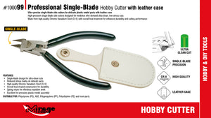 Mirage 100099 Professional Single-Blade Hobby Cutter with Leather Case – immagine 2