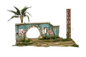 RT-Diorama 35298 Diorama-Base : Route du Vietnam 1/35 – image 4