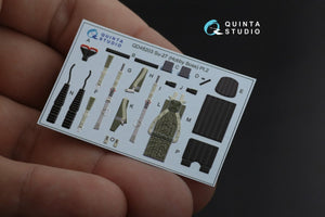 Intérieur imprimé en 3D et coloré sur papier décalcomanie Quinta Studio QD48203 Su-27 (Hobby Boss) 1/48 – image 11