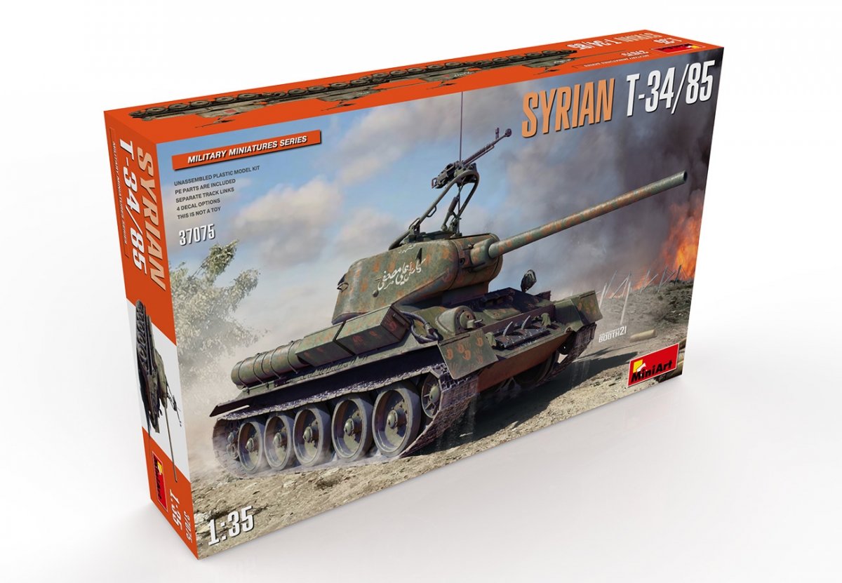 MiniArt 37075 SYRIEN T-34/85 1/35 – image 2