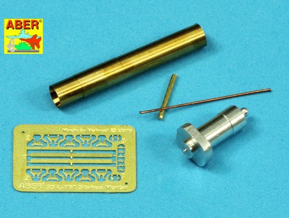 Mortier Aber 35L-161 Stokes de 4 pouces pour char britannique Mk.IV Tadpole de la Première Guerre mondiale (1/35)