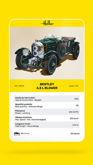 Souffleur Heller 80722 Bentley 4,5 L 1/24 – image 3