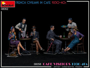 MiniArt 38062 CIVILS FRANÇAIS DANS UN CAFÉ ANNÉES 1930-40 1/35 – Bild 2