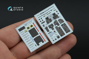 Intérieur coloré imprimé en 3D sur papier décalcomanie Quinta Studio QD48474 A-10C (GWH) 1/48 – immagine 5