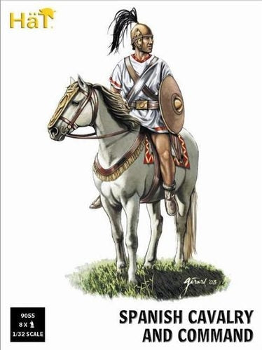 Hat 9055 Ancients- Spanish Cavalry and Command 1/32