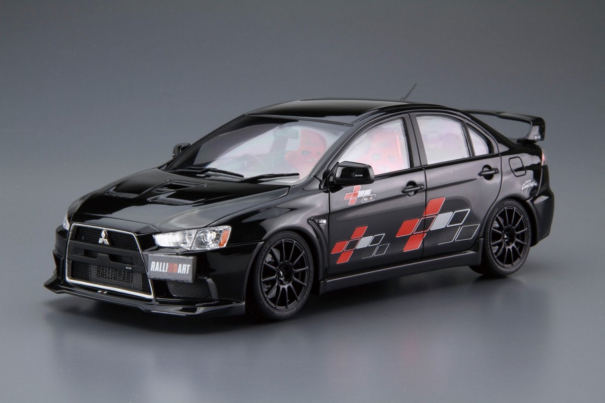 Aoshima 05544 RALLIART CZ4A LANCER EVOLUTION X 07 (MITSUBISHI) 1/24 – immagine 2