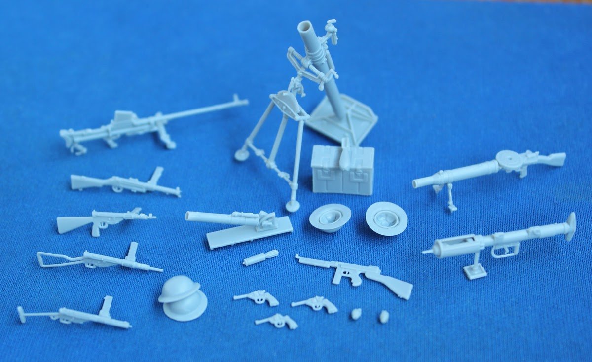Riich Models RE30010 Ensemble d&amp;#39;armes du Commonwealth britannique A (1939-1945) (1/35) – image 2
