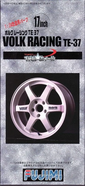 Fujimi 192949 VOLK RACING TE37 17 pouces LA ROUE 1/24