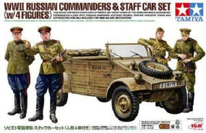 Tamiya 25153 Coffret de voitures de commandement et d&amp;#39;état-major russes de la Seconde Guerre mondiale (1/35)