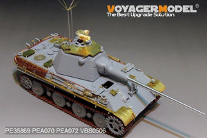 Maquette Voyager PE35869, char Panther II allemand de la Seconde Guerre mondiale (modèle de base) pour AMUSING HOBBY, échelle 1/35 – image 3
