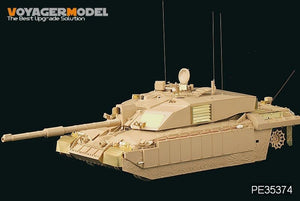 Maquette Voyager PE35374 Char de combat principal britannique Challenger 2 moderne (déserté) pour TAMIYA 35274 1/35 – immagine 2
