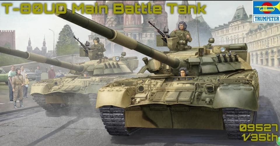 Trumpeter 09527 Char de combat principal russe T-80UD au 1/35