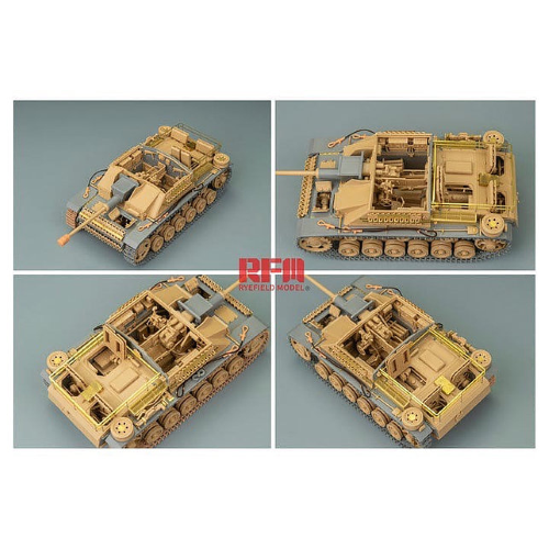 Maquette Rye Field 5073 StuG III Ausf. G, première production avec intérieur complet, échelle 1/35 – image 7