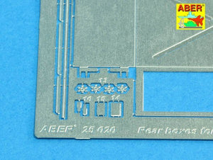 Aber 25020 Boîtes arrière pour (Sd.Kfz. 171) Panther Ausf.A (1/25) – immagine 6