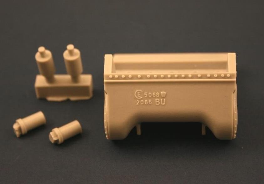 Panzer Art RE35-097 Couvercle de différentiel pour char Sherman (modèle arrondi) 1/35