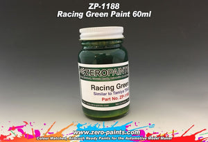 Peinture Zero Paints ZP-1188 Vert Racing (Similaire à TS43) 60 ml