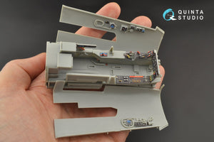 Intérieur imprimé en 3D et coloré sur papier décalcomanie (ZM SWS) Quinta Studio QD32103 He 219 1/32 – image 7
