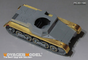 Ailes de char allemand Pz.Kpfw.I Ausf.B de la Seconde Guerre mondiale, modèle Voyager PE351190 (pour TAKOM 2145), échelle 1/35 – imagen 7