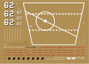 Pontos 35006WD1 USS BB-62 New Jersey Ensemble de pont en bois 1982 (1/350) – Bild 2
