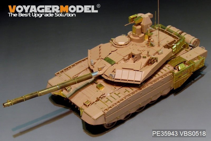 Maquette Voyager PE35943 Char de combat principal russe moderne T-90MS Mod2013 (version de base) pour TIGER 4610 au 1/35 – image 6