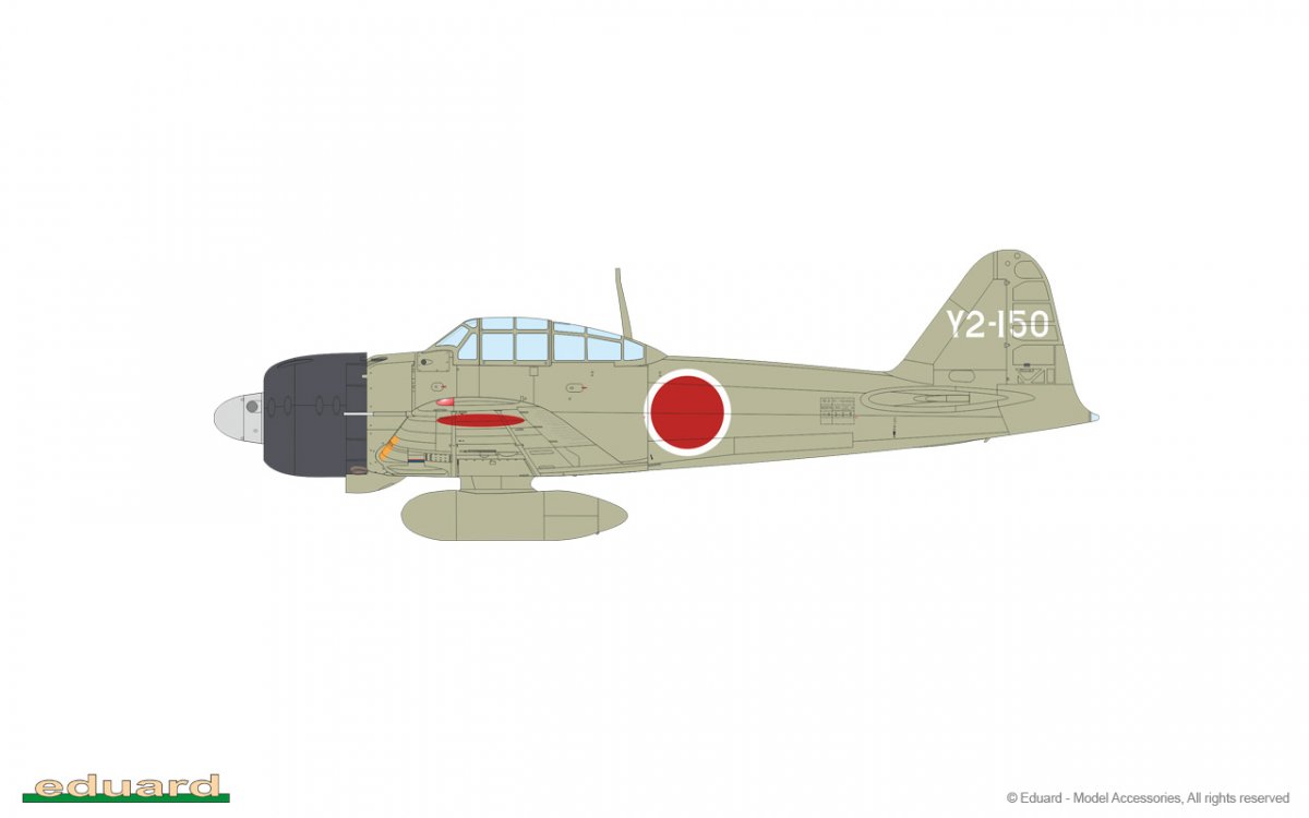 Eduard 82214 A6M3 Zero Type 22 Profipack 1/48 – immagine 7