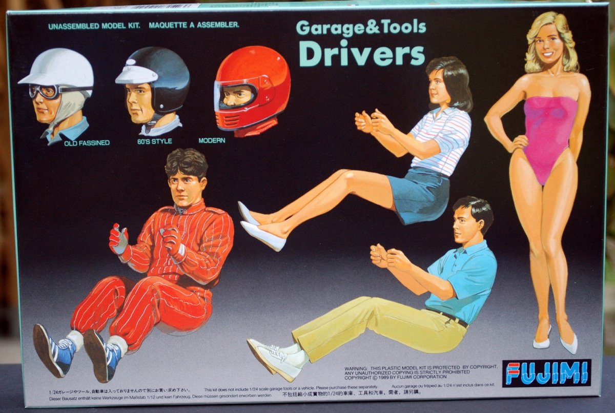 Fujimi 11004 Outils et tournevis pour garage 1/24