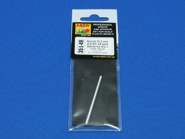 Canon de char soviétique Aber 35L-049 ZiS-5/F-34 de 76,2 mm pour KV-1 - modèle précoce (1/35) – image 3