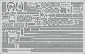 Eduard 53304 USS Iowa BB-61 partie 3 HOBBY BOSS 1/350