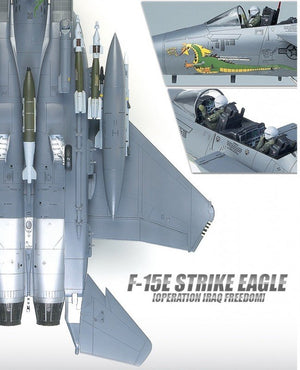 Academy 12215 F-15E STRIKE EAGLE (OPÉRATION LIBERTÉ EN IRAK) (1/48) – imagen 4