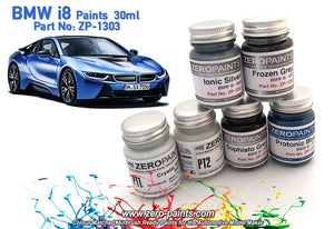 Peinture Zero Paints ZP-1303-GR BMW i8 Gris Sophisto 30 ml