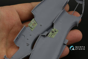 Intérieur coloré imprimé en 3D sur papier décalcomanie Quinta Studio QD48446 pour la famille Hurricane (Italeri/Tamiya) au 1/48 – image 6