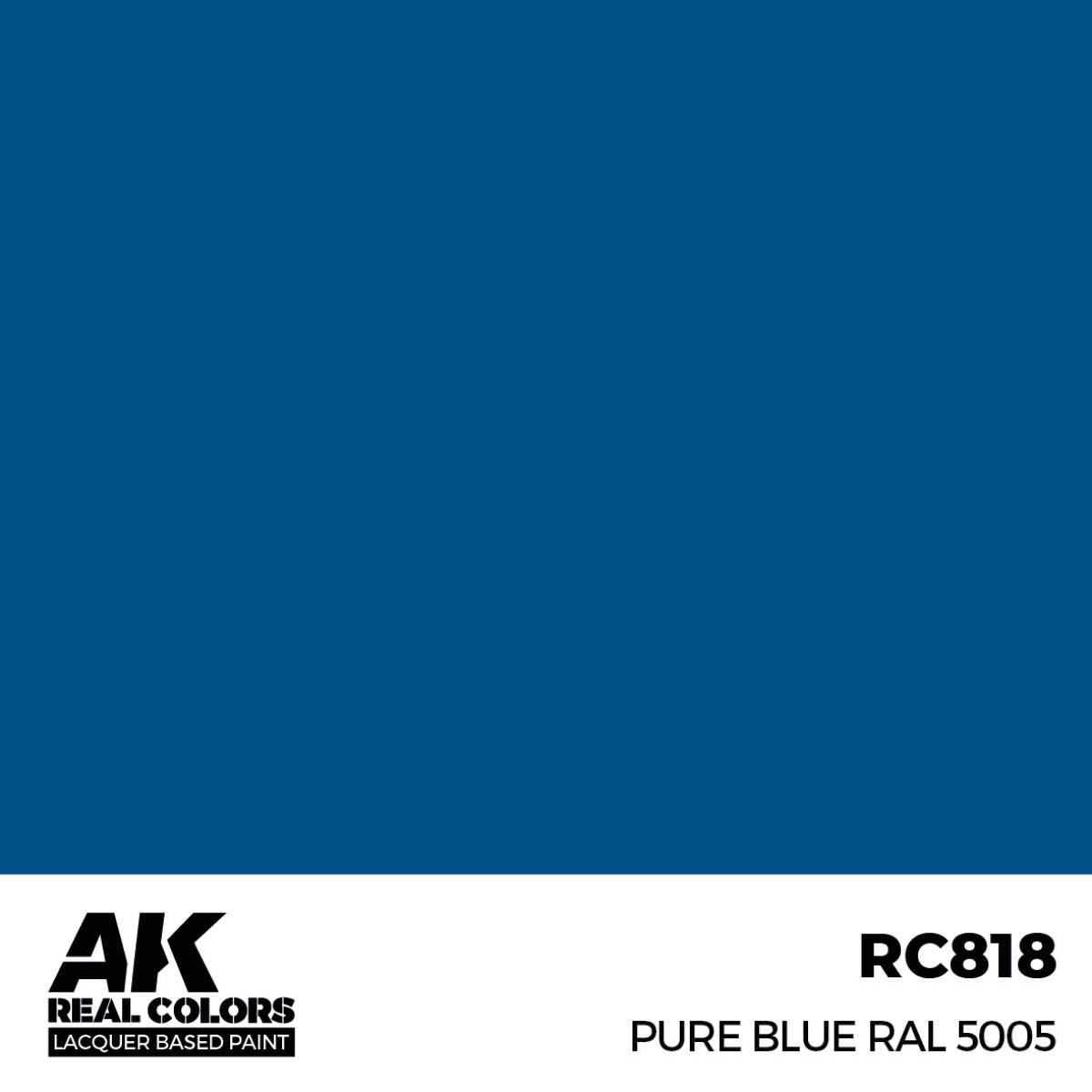 AK Interactive RC818 Bleu pur RAL 5005 17 ml