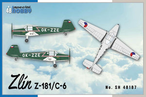 Hobby spécial 48187 Zlin Z-181 / C-6 (1/48)