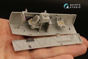 Intérieur imprimé en 3D et coloré sur papier décalcomanie Quinta Studio QD48289 Ar 196A-3 (Italeri) 1/48 – immagine 7
