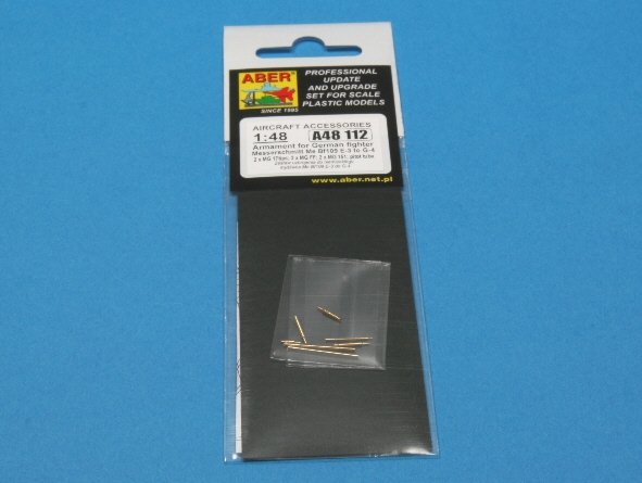 Aber A48 112 Armement pour chasseur allemand Me 109E-3 à G-4 (1/48)  – Bild 3