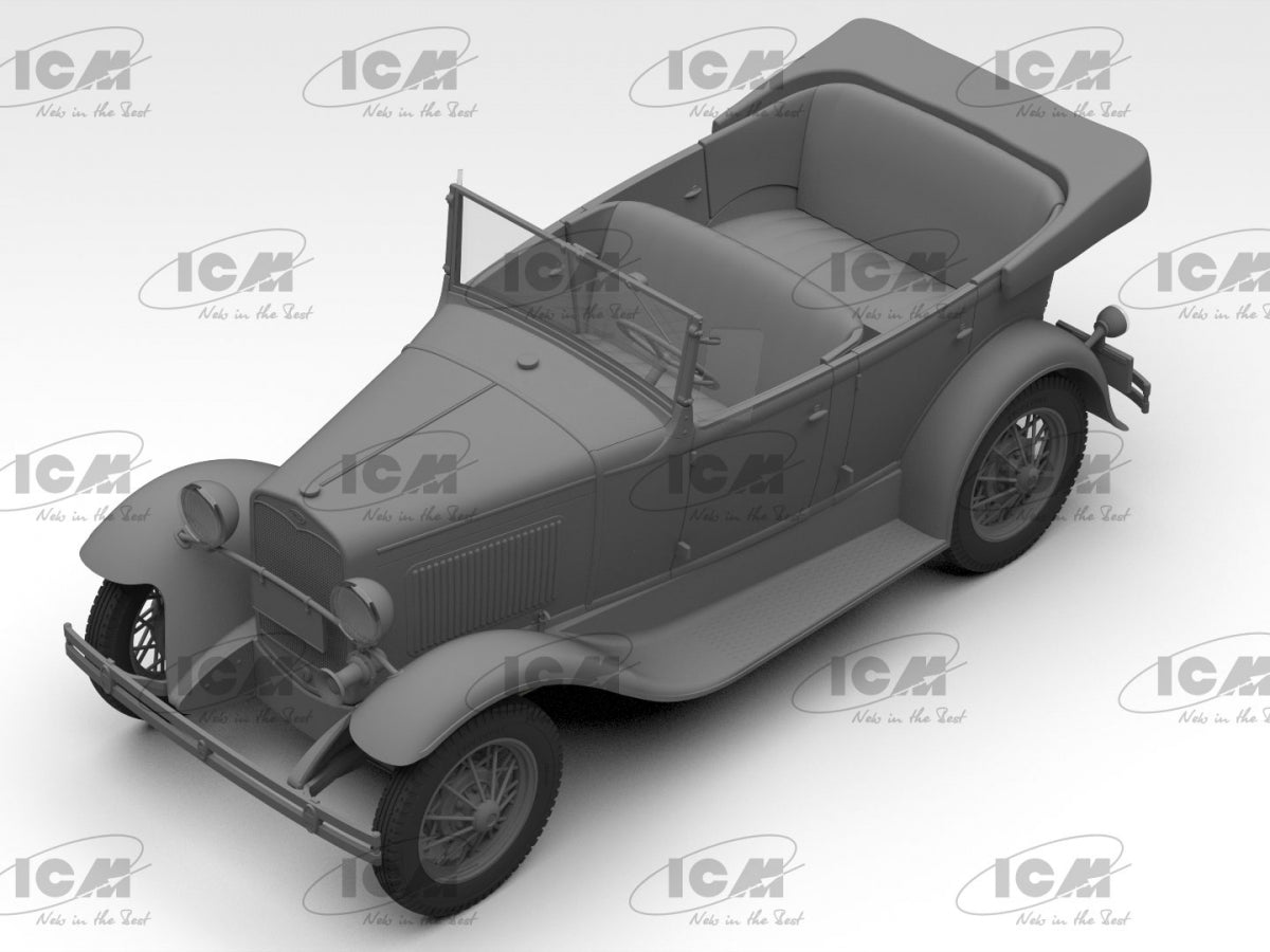 ICM 24051 Modèle A Standard Phaeton (années 1930) Voiture de tourisme américaine 1/24 – immagine 10
