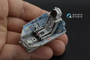 Intérieur imprimé en 3D et coloré du Su-27 de Quinta Studio (Trumpeter) (version complète) à l&amp;#39;échelle 1/32 – image 4